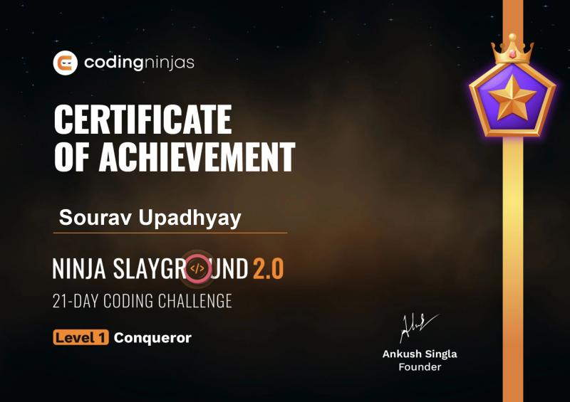Certificate 3