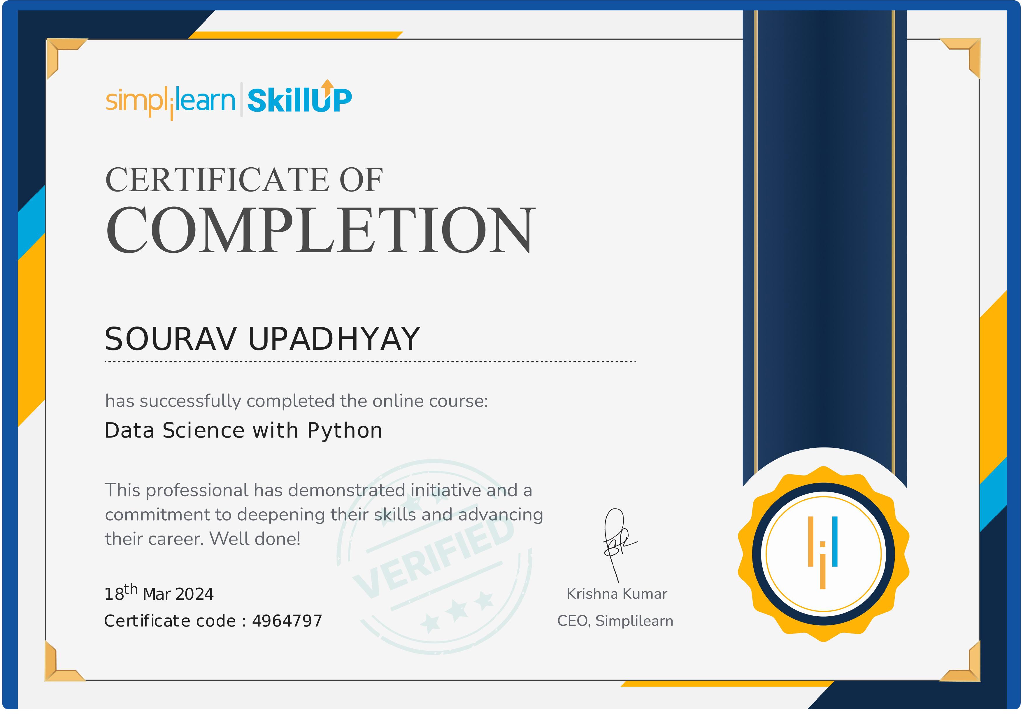 Certificate 3