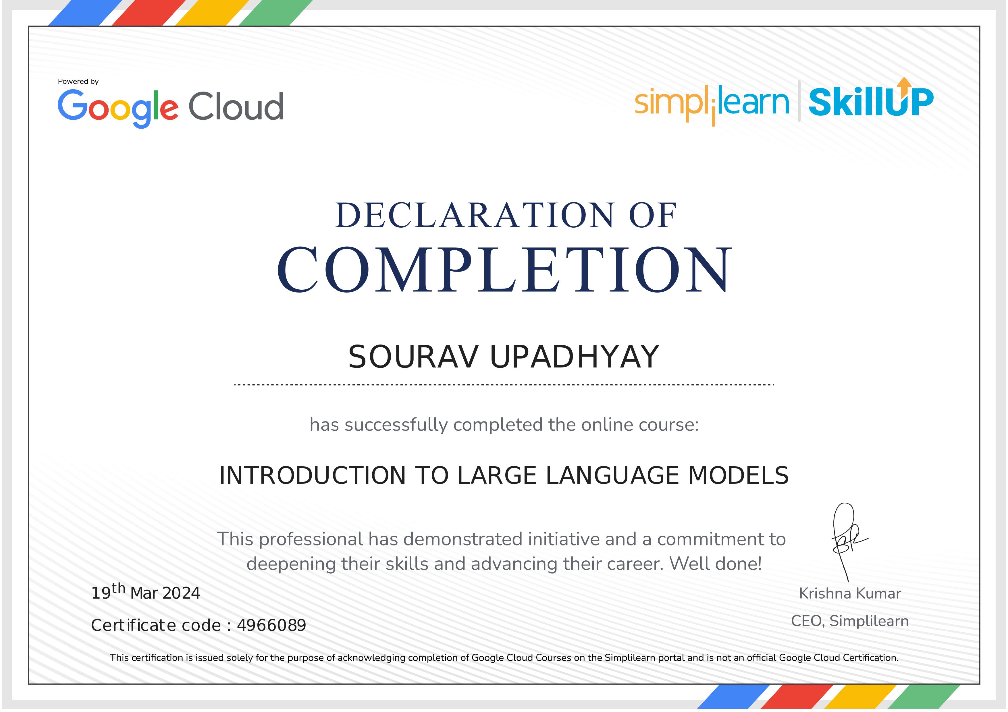 Certificate 10