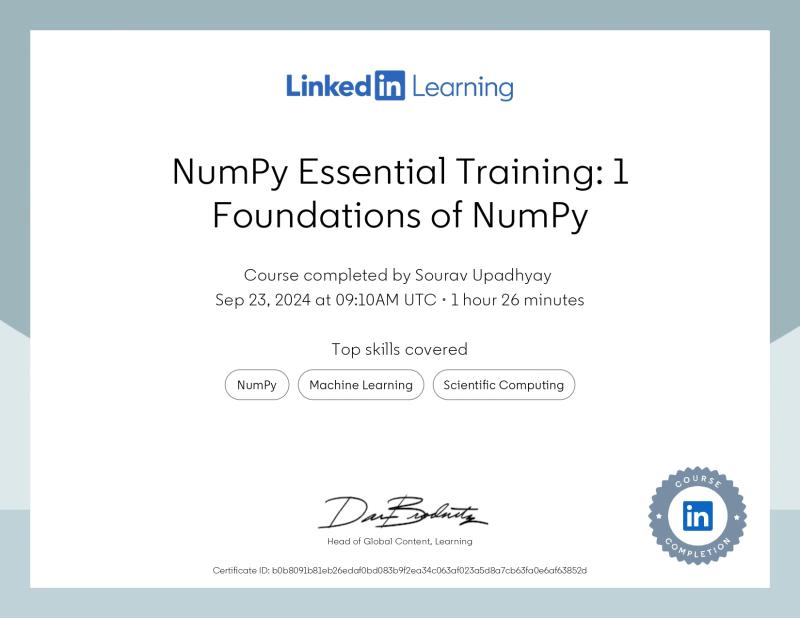Certificate 10