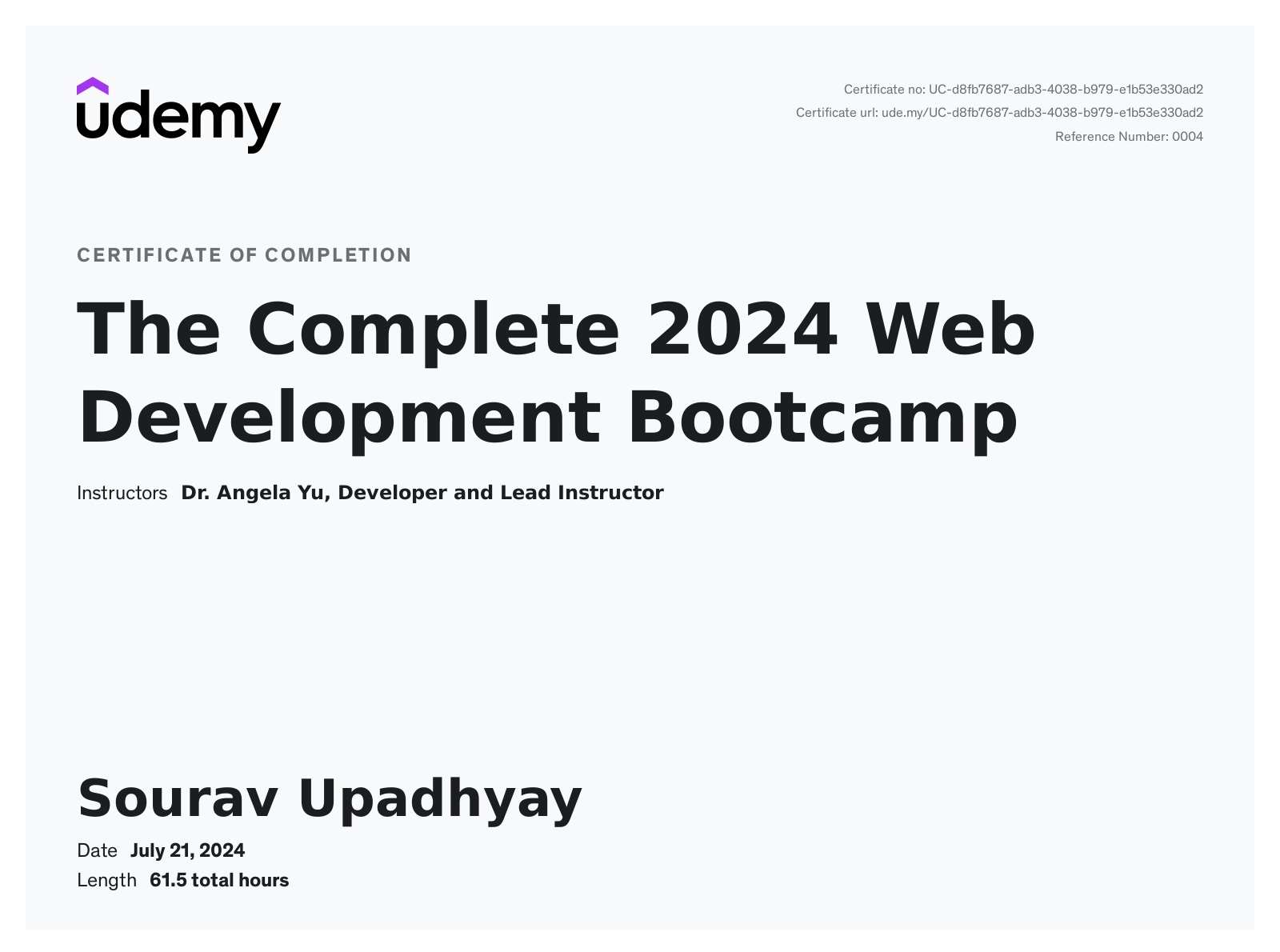 Certificate 10
